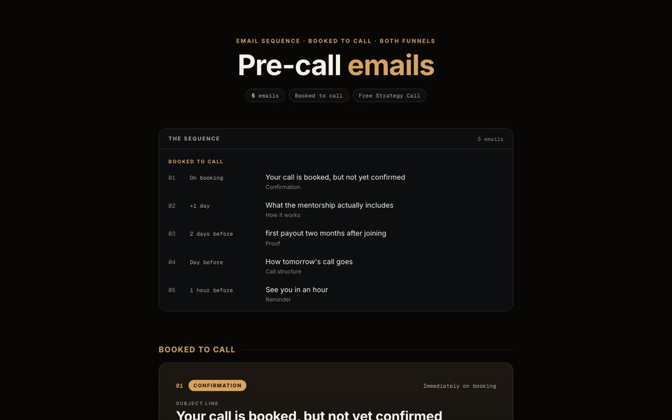 Pre-call preview